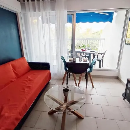 1st Line Modern Studio-private Parking Apartment La Grande-Motte