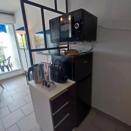 1st Line Modern Studio-private Parking La Grande-Motte